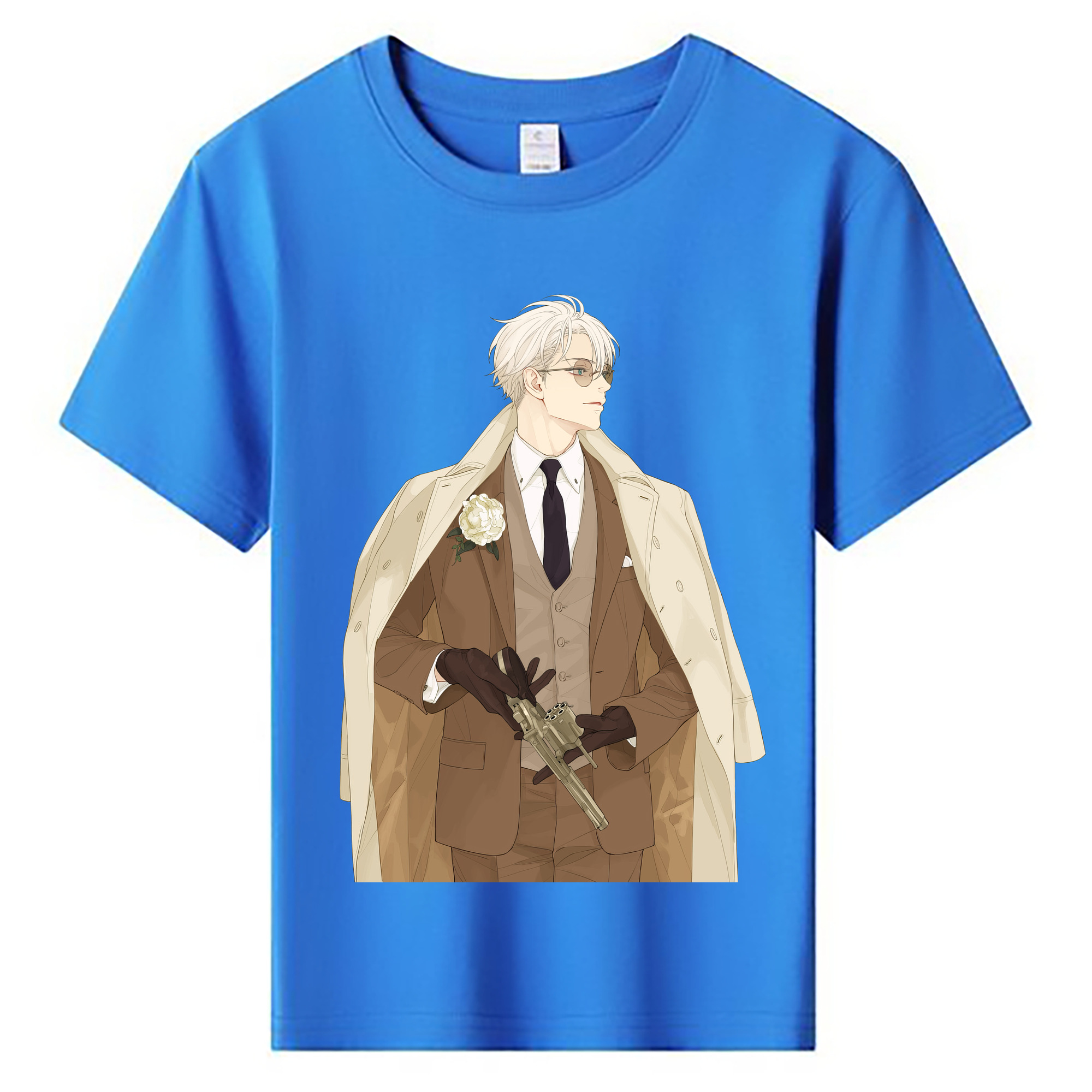 （画像用） 呪術廻戦 Jujutsu Kaisen 綿100％キッズTシャツ（フロントプリント）